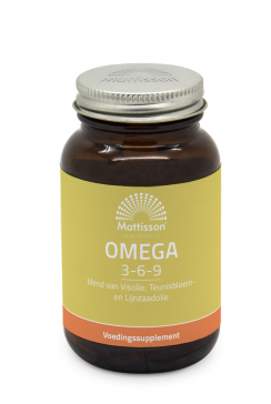 Omega 3-6-9 - Vis- teunisbloem- en lijnzaadolie - 60 capsules