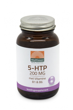 5-HTP met Vitamine B1 & B6 - 200mg - 60 capsules