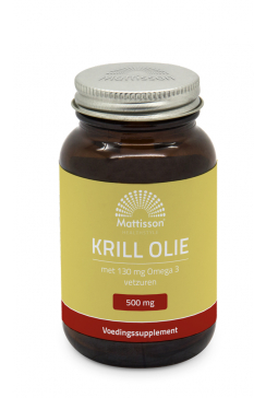 Krill olie Omega 3 - 500mg - 60 capsules