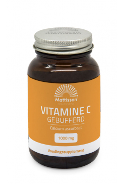 Vitamine C gebufferd 1000 mg - Calcium Ascorbaat - 90 tabletten