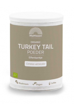 Biologisch Turkey Tail poeder - Elfenbankje - 100 gram