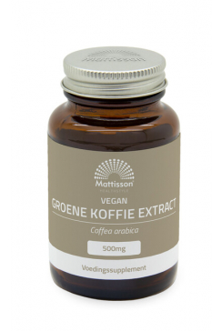 Groene Koffiebonen Extract 500mg - 60 capsules
