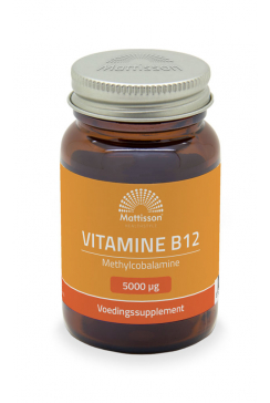 Vitamine B12 - 5000 mcg - 60 zuigtabletten 
