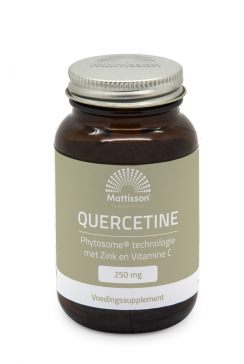 Quercetine met Zink en Vitamine C - 250 mg - Phytosome® technologie - 60 capsules
