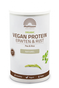 Biologisch Vegan proteïne poeder - Erwten & Rijst - 500 g