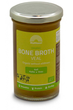 Biologische Kalfs Botten Bouillon - Veal Bone Broth - 240 ml