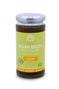 Biologische Vegan Broth Miso Shiitake - 240 ml