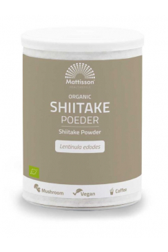 Biologisch Shiitake poeder - 100 gram