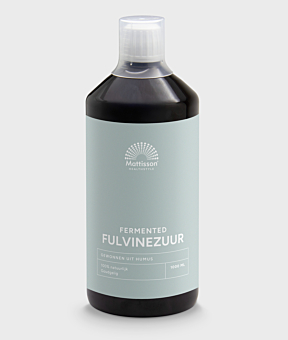 Gefermenteerd fulvinezuur, ondersteunt opname van mineralen.