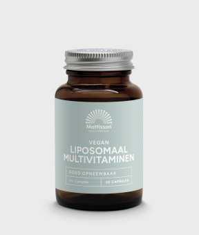 Liposomaal multivitamine, vloeibaar in capsules.