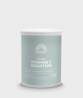 Vitamine C gebufferd poeder, milde vorm van vitamine C.