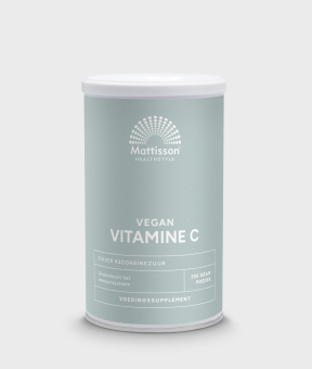 Vitamine C poeder, zuiver ascorbinezuur zonder toevoegingen.